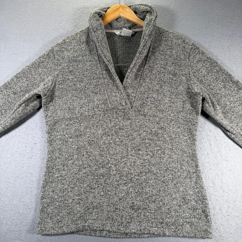 10000 ft Above Sea Level Women's Gray‎ Speckled Pullover Sweater Size Large